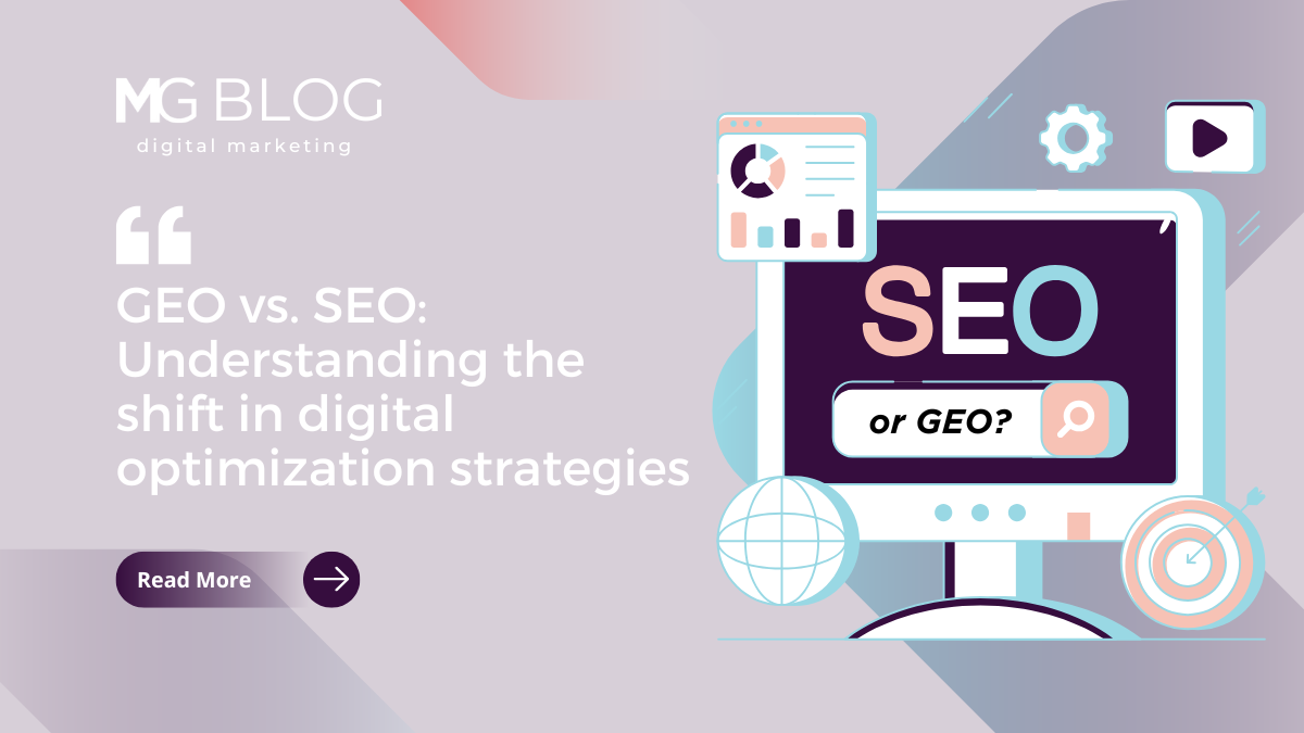 Blog discussing how digital marketers can adapt their strategies as AI-driven search shifts focus from traditional SEO to Generative Engine Optimization (GEO).